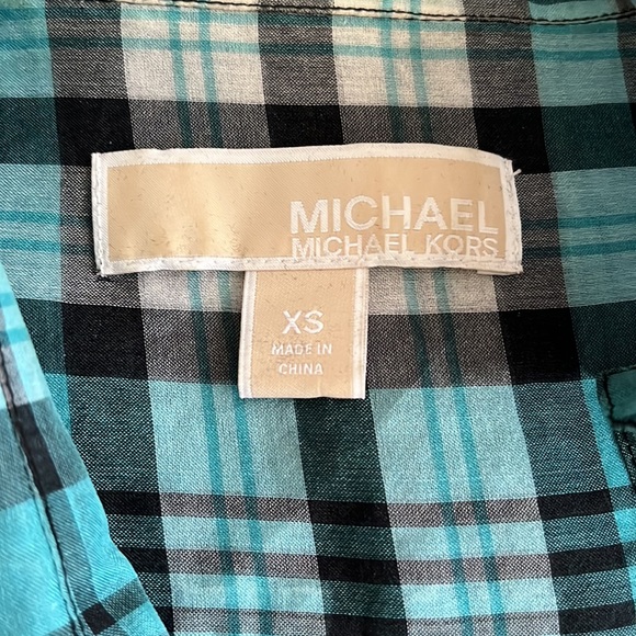 Michael Kors Plaid Shirt - Picture 3 of 3